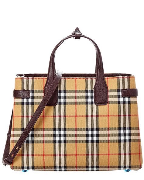 burberry medium banner vintage check &